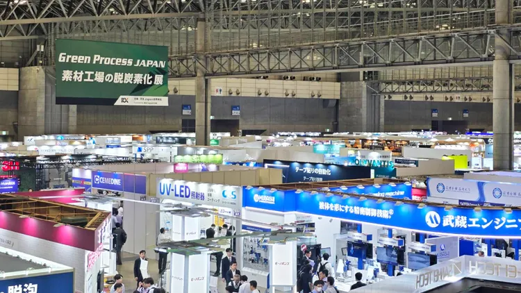 日本千葉「幕張國際展示場」會場。業者提供