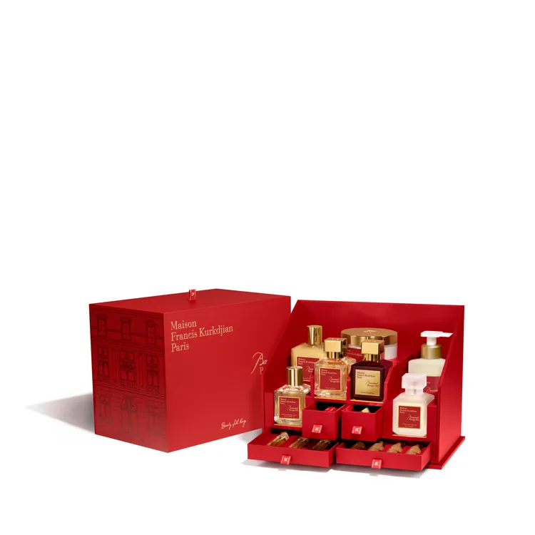 Baccarat Rouge 540 水晶之燄全系列限量奢華典藏套組，7萬5600元。品牌提供