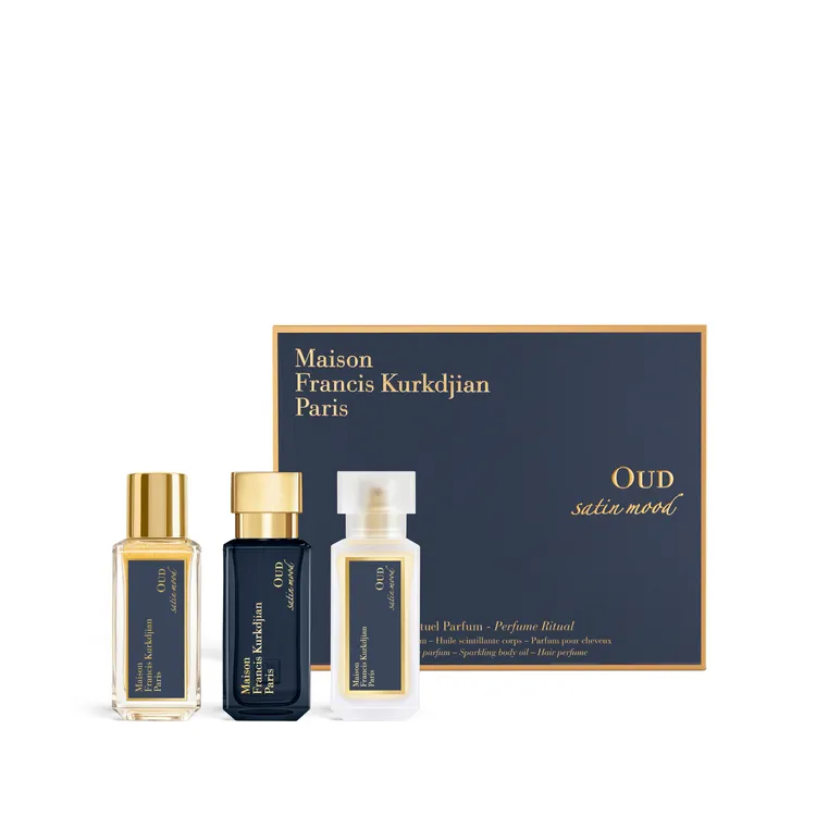 OUD satin mood絲緞情懷香氛禮盒，35ml*3／1萬200元。品牌提供