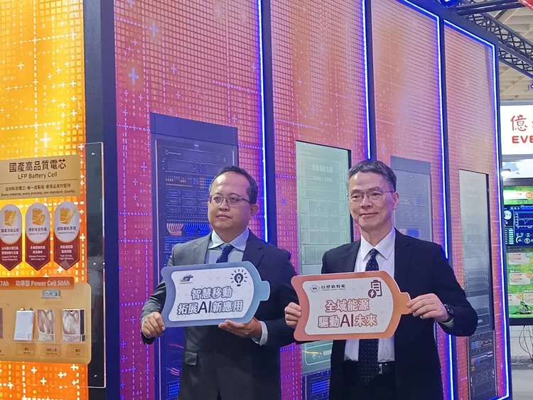 四足機器人應用方面，台塑新智能與中華汽車旗下綠捷公司合作開發電池系統。許麗珍攝