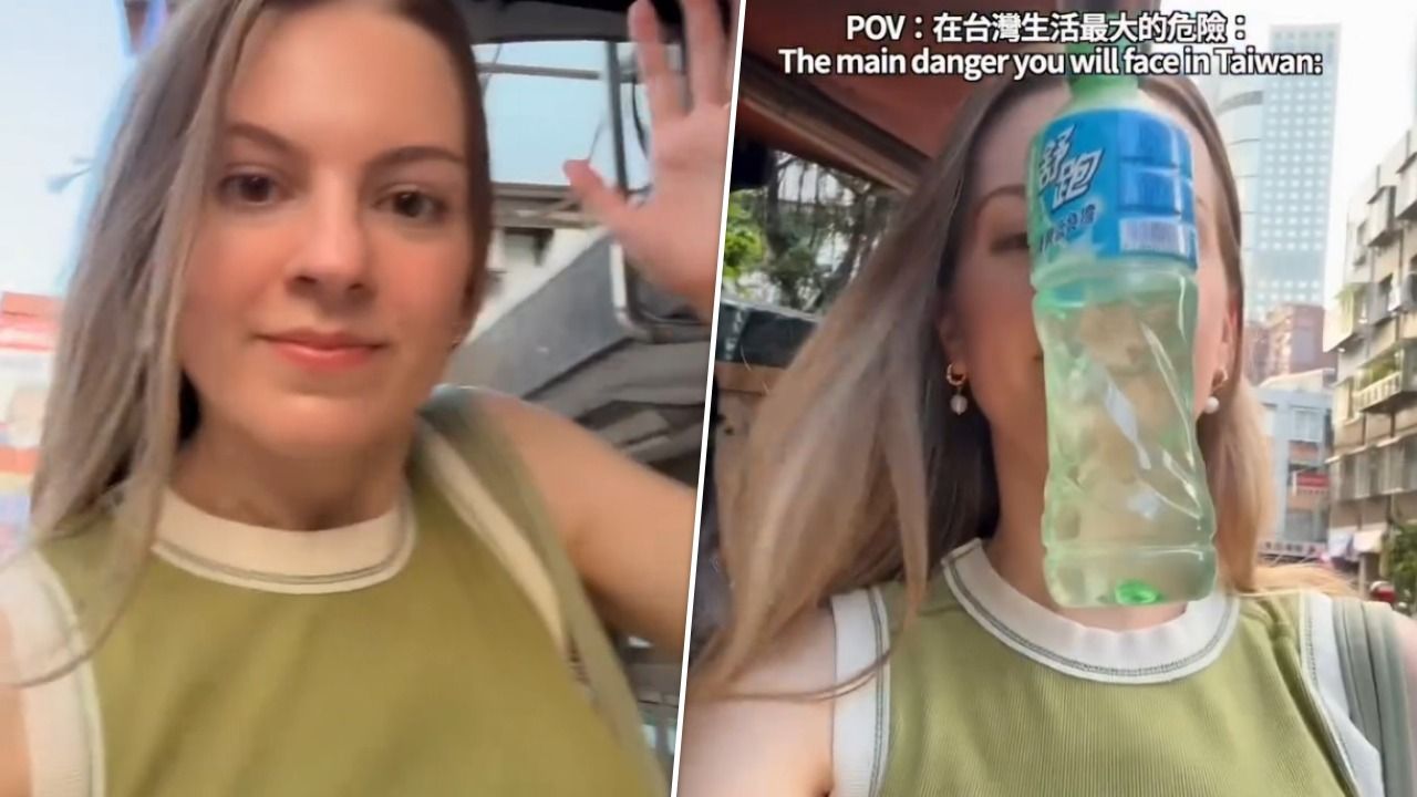 美女YTR抱怨台灣1街頭特色太敵意!網笑:快跟李多慧拜師