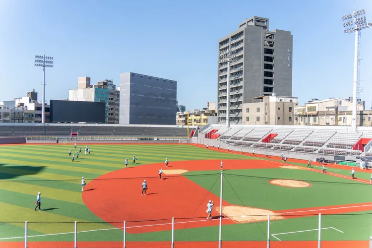 新竹棒球場。新竹市府提供