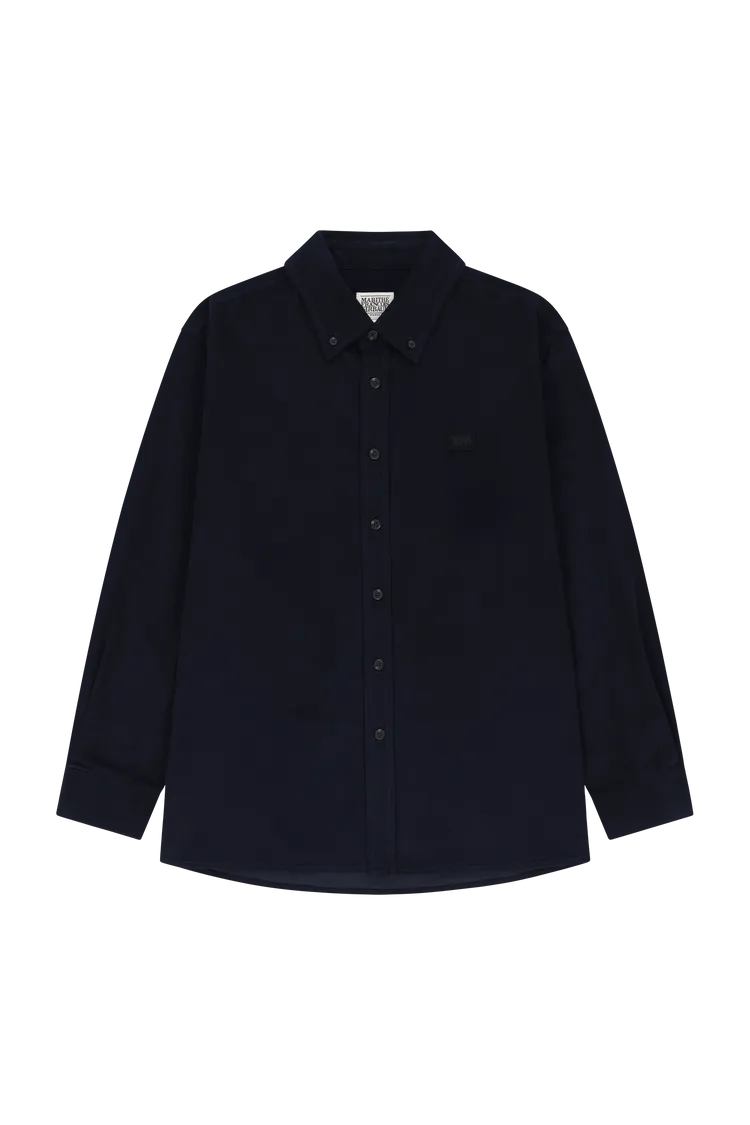 M+FG經典LOGO燈芯絨襯衫，3590元。品牌提供