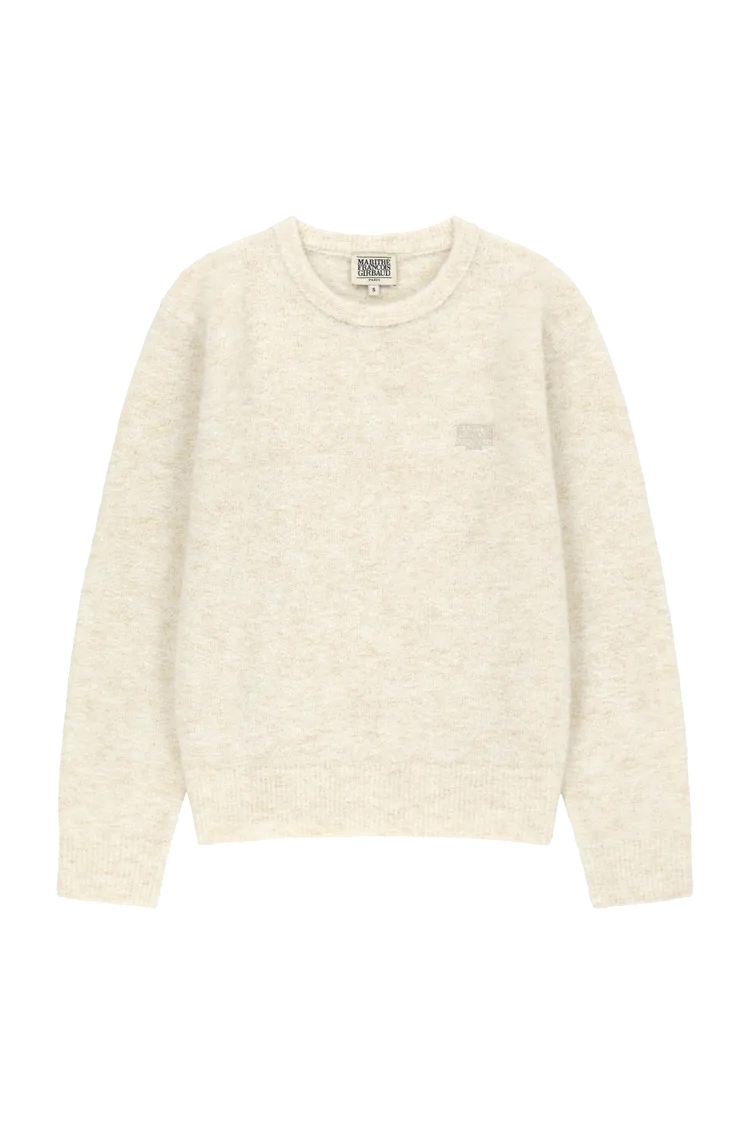 M+FG經典小LOGO BOUCLE 針織衫，4090元。品牌提供