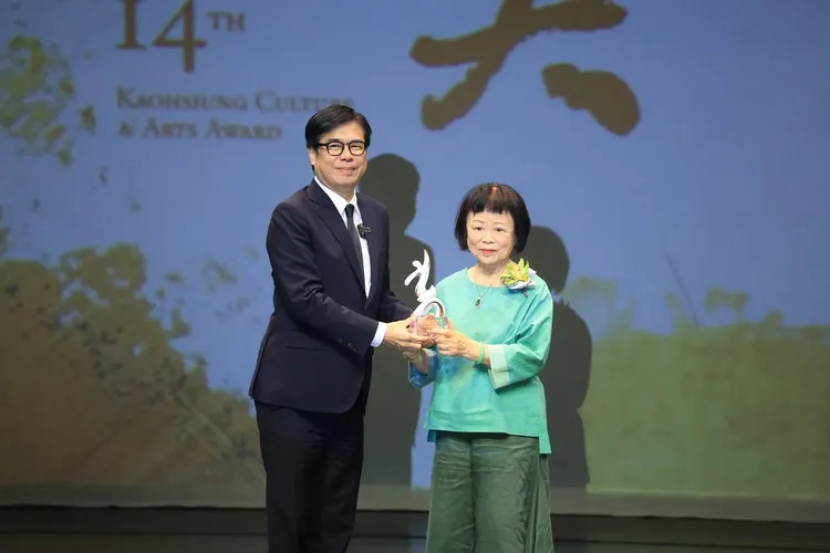 鍾玲是高雄文藝獎創辦以來首位獲獎女性文學家。翻攝畫面