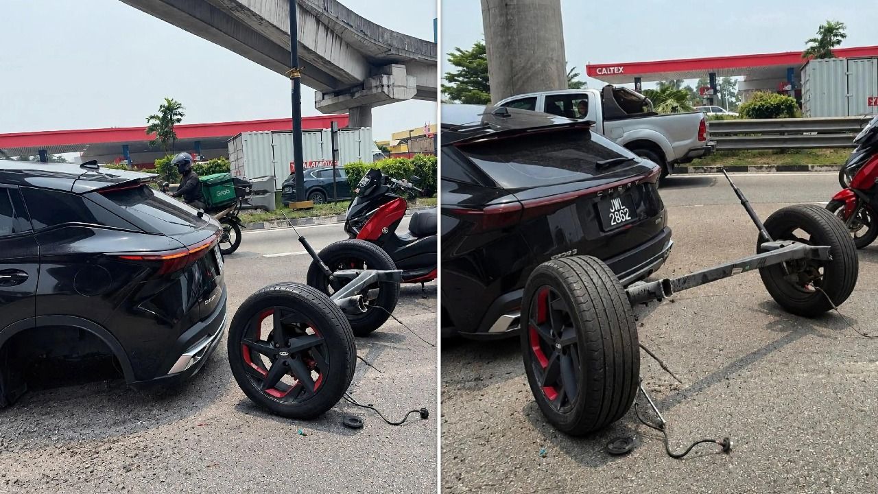 中國車再出包!行駛中「後輪整組飛脫」 黑歷史被翻出