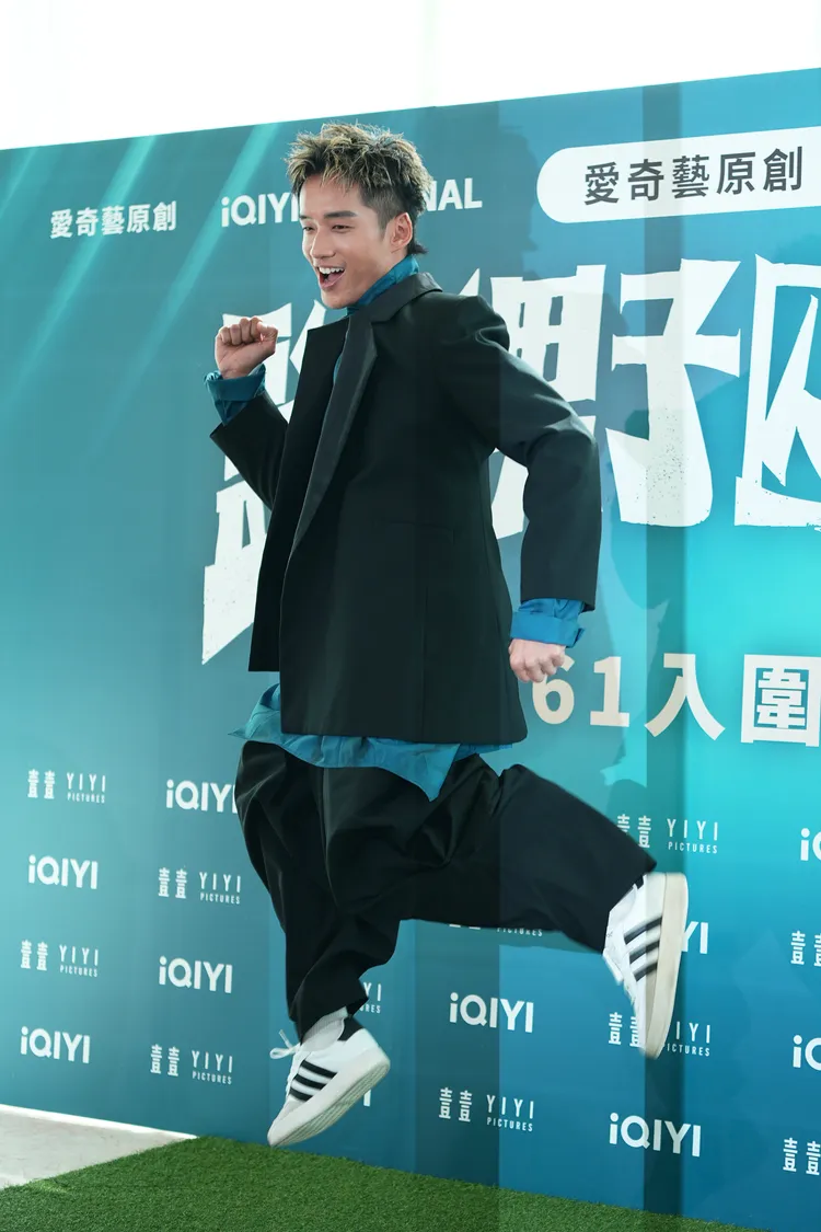 陳澤耀戲裡吃不少苦頭。彭欣偉攝