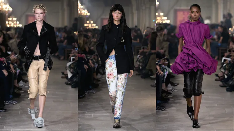 Acne Studios 2027春夏女裝系列。品牌提供