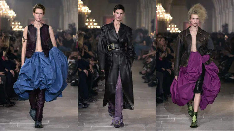 Acne Studios 2027春夏女裝系列。品牌提供