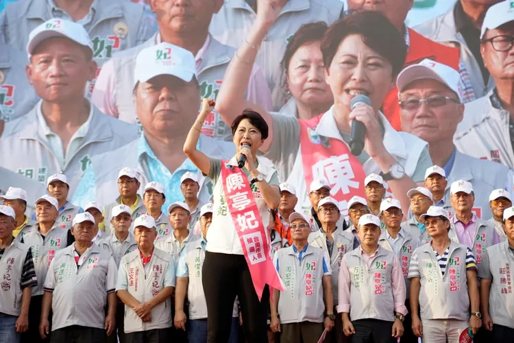 陳亭妃表示將完成賴總統交付全台第一得票票率的任務。翻攝畫面
