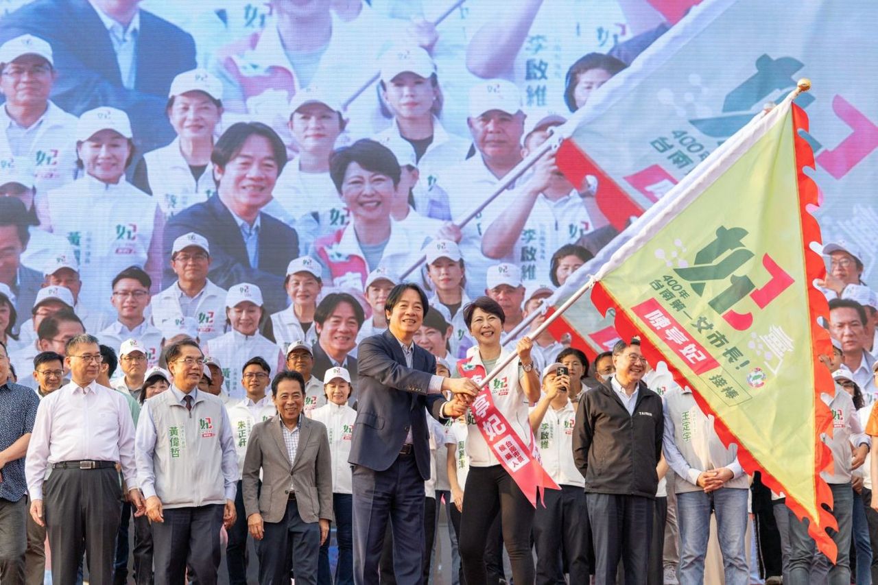 陳亭妃競選總部成立!賴清德總統賦予台南隊三大任務 盼台南得票率第一