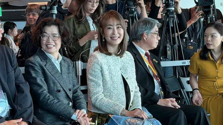 台北101董事長賈永婕於2024年9月3日正式上任，目前任期正進入最後一年，於2027年9月屆滿。資料照片。莊偉祺攝