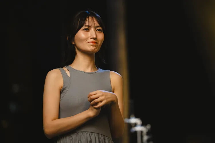 前AKB48成員大島涼花擔任《我要當總統》女主角。萊智方體提供
