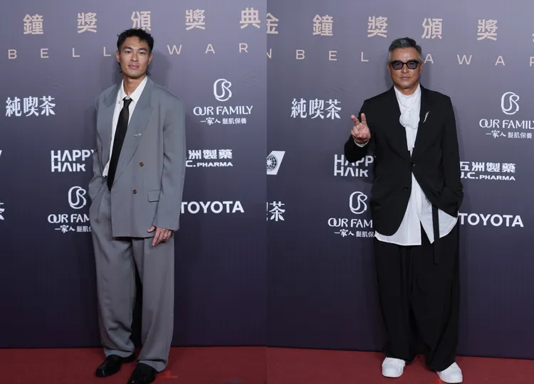 楊祐寧（左）、李銘順（右）並列第三帥。攝影中心攝