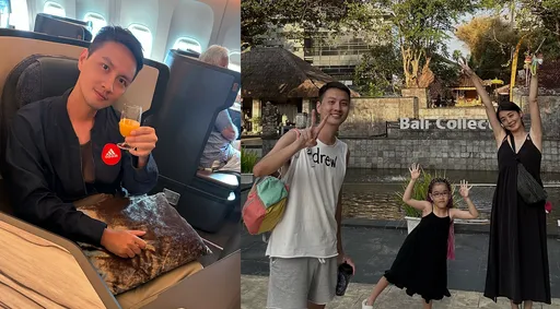 張捷轉當房仲10個月解鎖商務艙！峇里島度假託愛妻的福