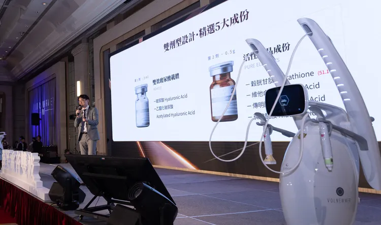 ▲洛里昂的精純高濃度成分，適合用於黑色素管理課程