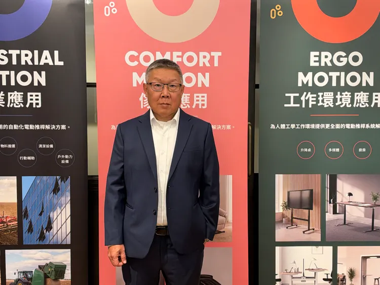 第一傳動董事長曾冠樹。呂承哲攝