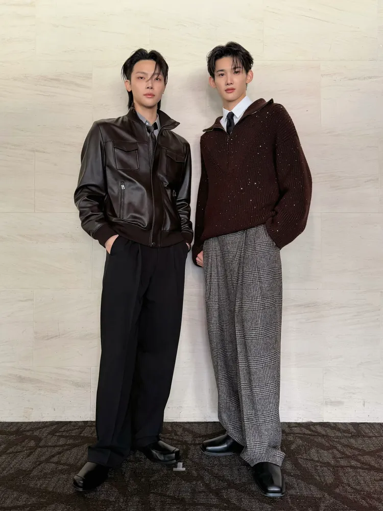 JO（右）、NICHOLAS（王奕翔）都是7月生日，被稱為「Julyz」。翻攝&TEAM X