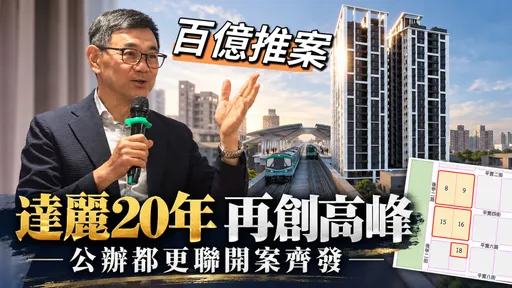 達麗逆勢加碼南部房市　今明年台南高雄推案總銷突破140億元