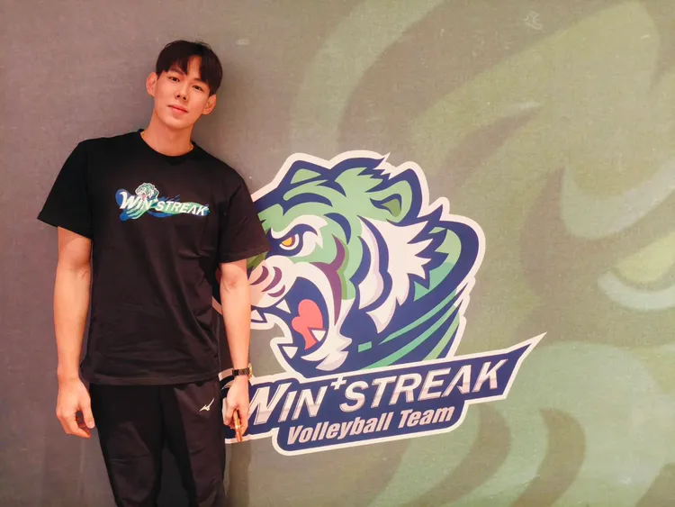 汪秉勳分享亞運回台後的心態成長。李家穎攝