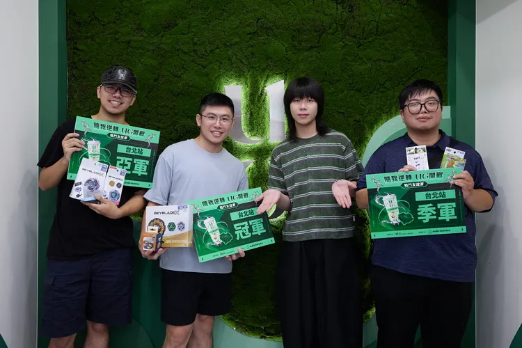 鼓手大寶（右2）憑實力奪冠卻讓賢。相信音樂提供
