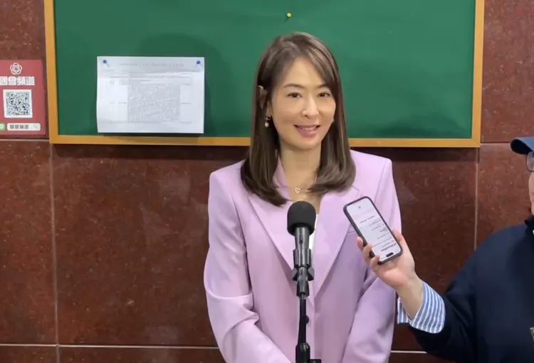 去年六大公股金控暨銀行聯手承接日商伊藤忠商社持有的台北101逾半數股權，賈永婕受訪表示「樂觀其成」。讀者提供